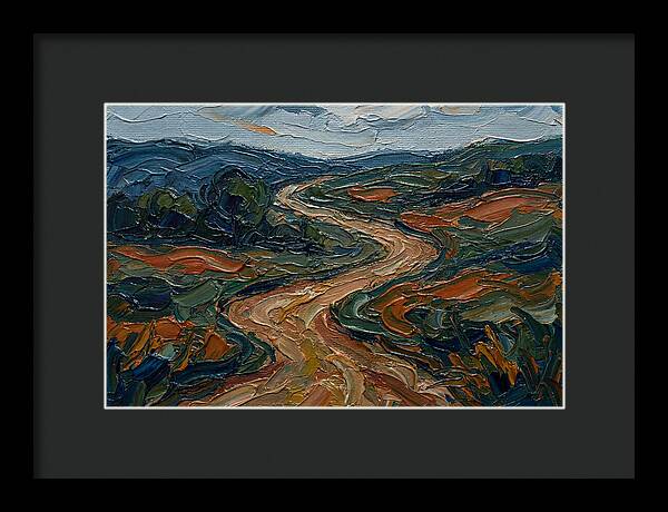 Winding Path Through Vibrant Landscape