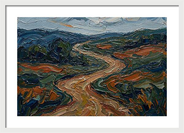 Winding Path Through Vibrant Landscape