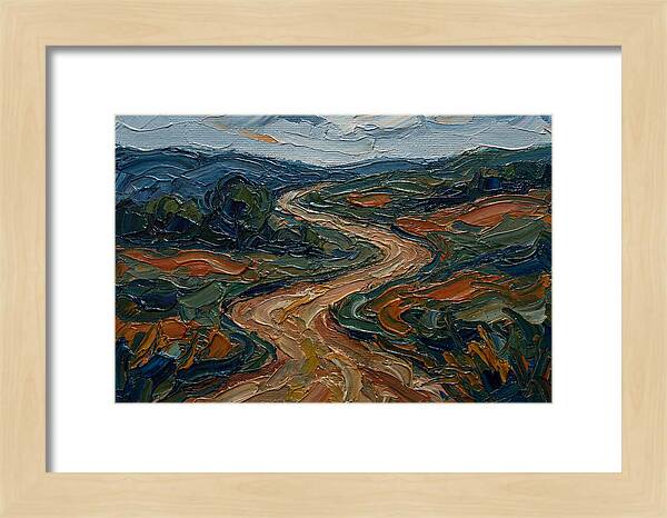 Winding Path Through Vibrant Landscape