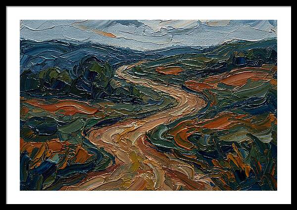 Winding Path Through Vibrant Landscape