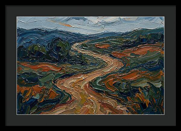 Winding Path Through Vibrant Landscape