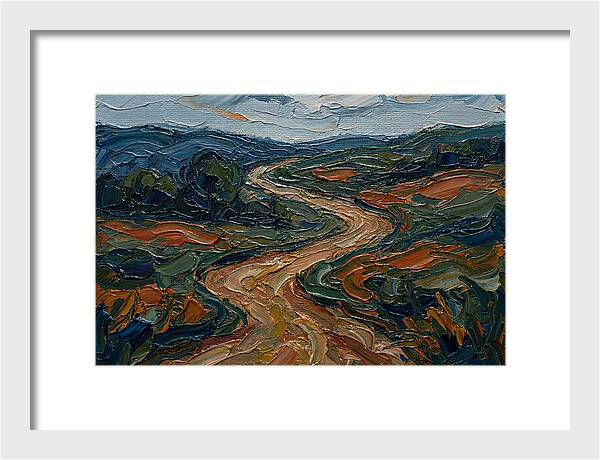 Winding Path Through Vibrant Landscape