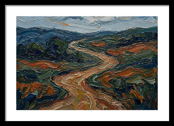 Winding Path Through Vibrant Landscape