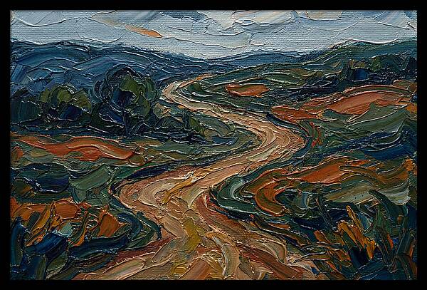 Winding Path Through Vibrant Landscape