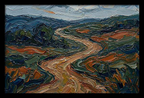Winding Path Through Vibrant Landscape
