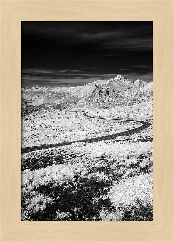 Winding Road Through Colorado Mountains