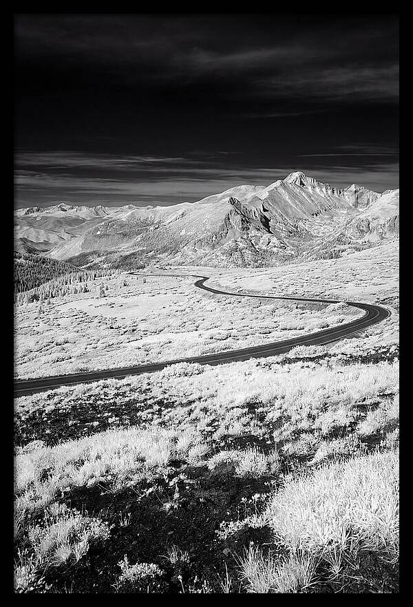 Winding Road Through Colorado Mountains
