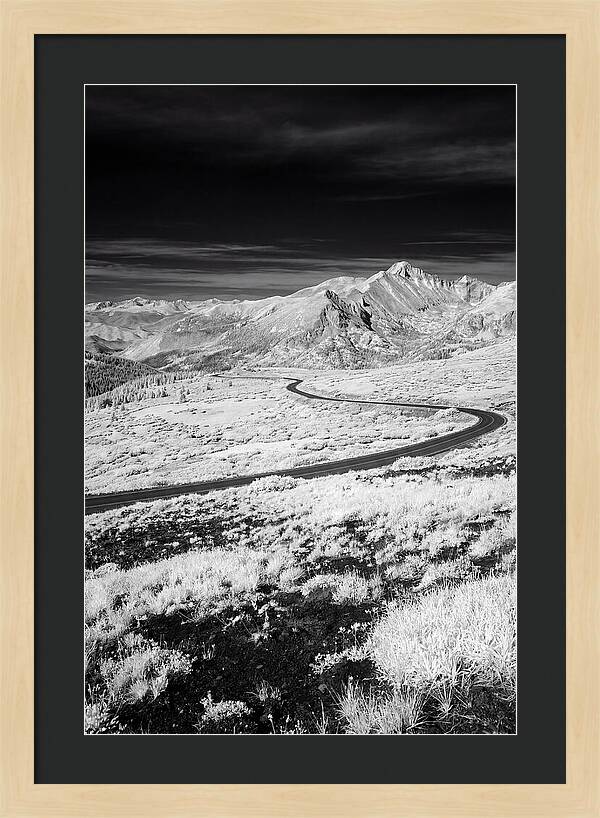 Winding Road Through Colorado Mountains