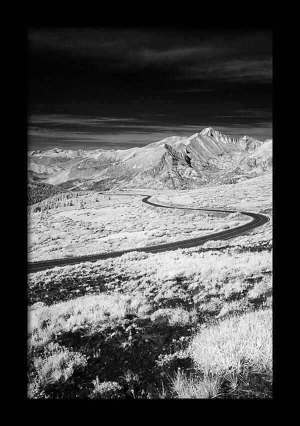 Winding Road Through Colorado Mountains