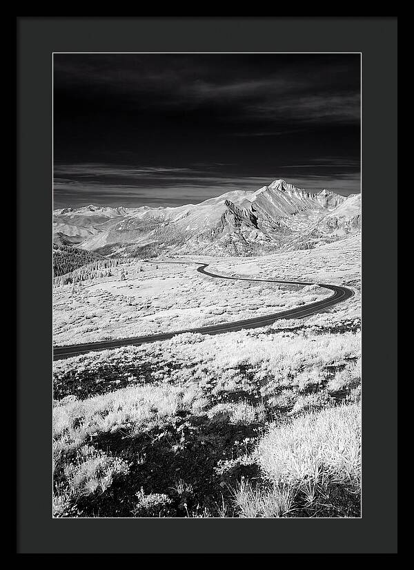 Winding Road Through Colorado Mountains