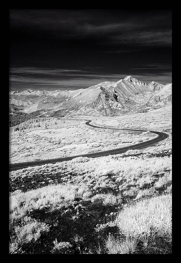 Winding Road Through Colorado Mountains