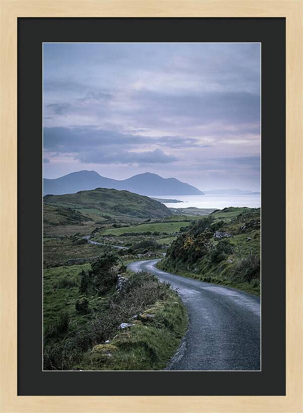 Winding Road Through County Kerry