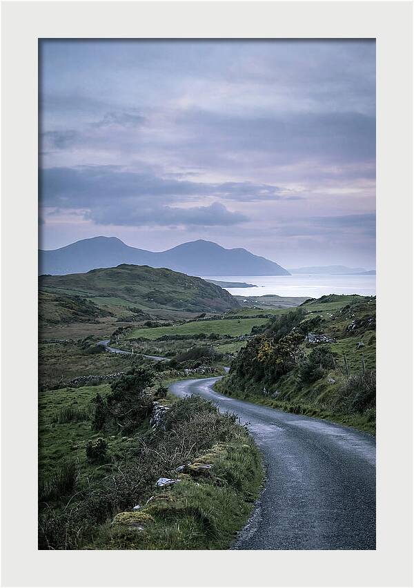 Winding Road Through County Kerry