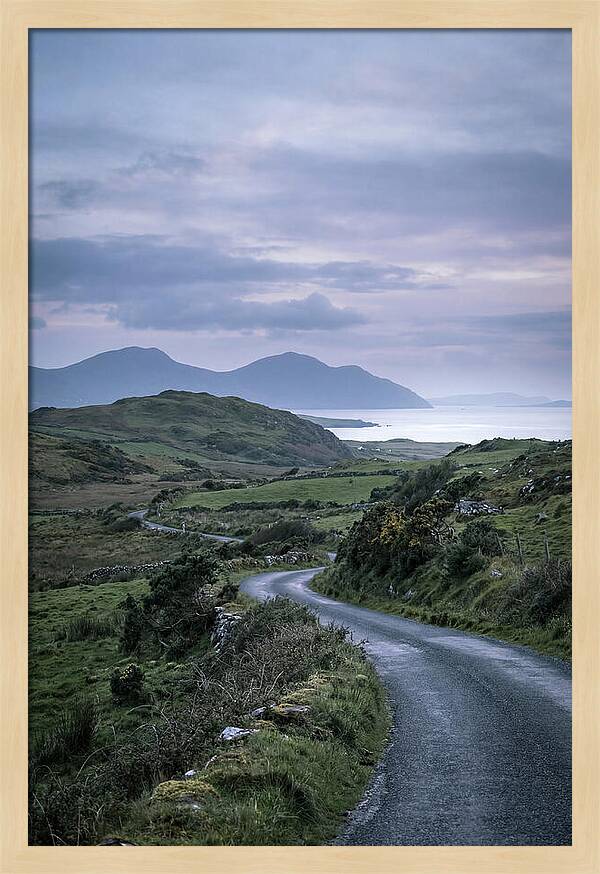 Winding Road Through County Kerry