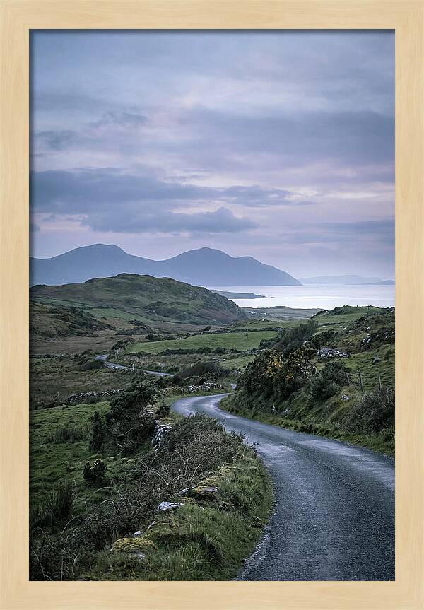 Winding Road Through County Kerry