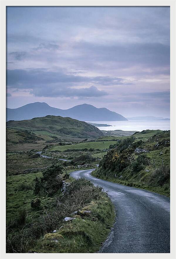 Winding Road Through County Kerry
