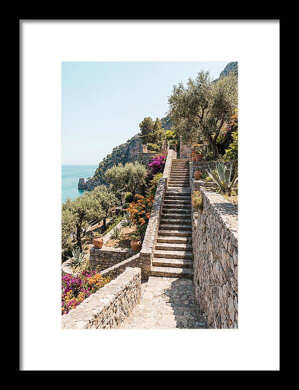 Winding Stone Staircase Upward