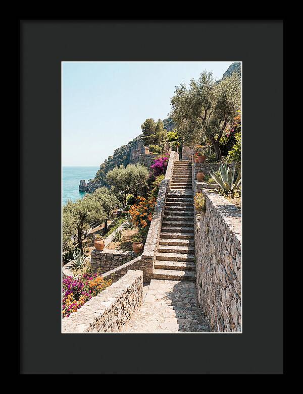 Winding Stone Staircase Upward