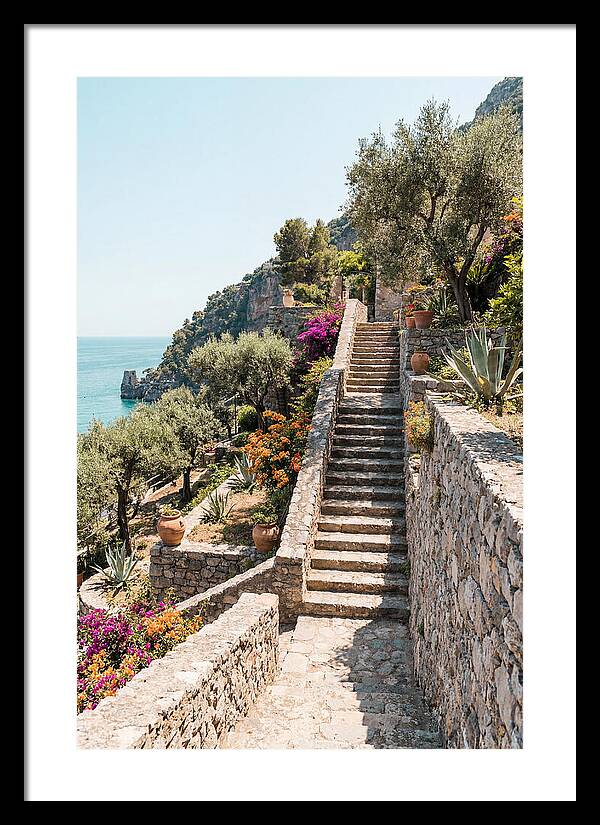 Winding Stone Staircase Upward