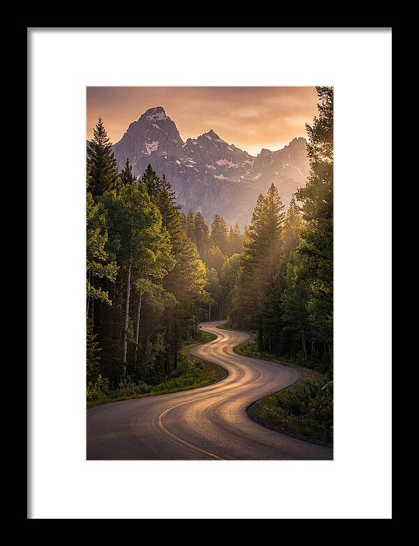 Winding Through Natures Embrace