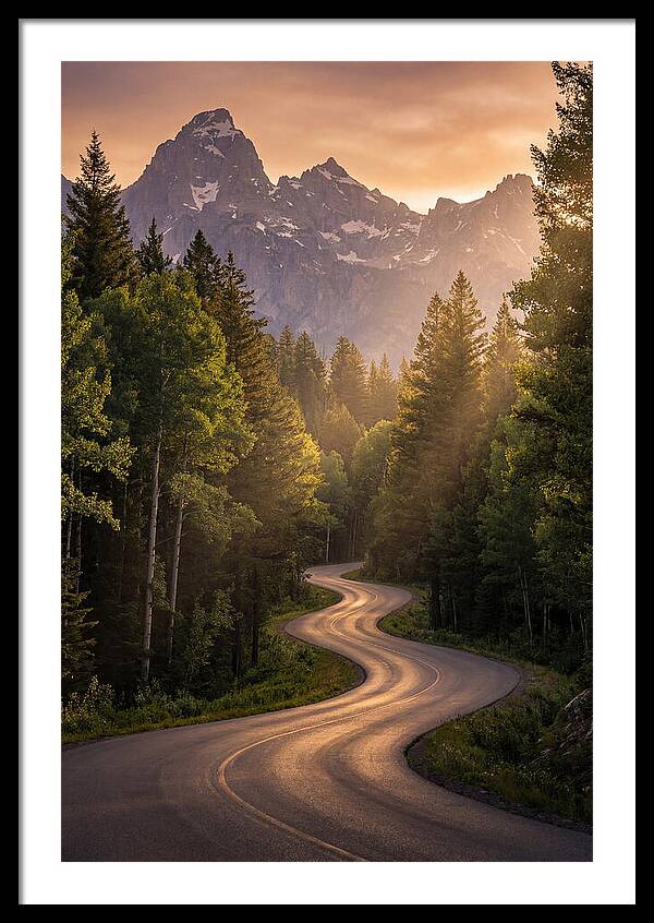 Winding Through Natures Embrace