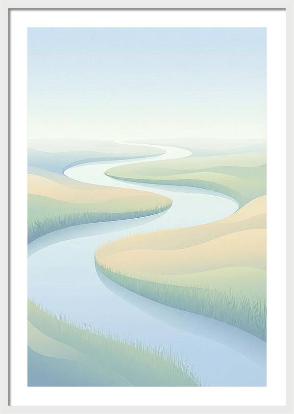 Winding Tidal Creek Serenity