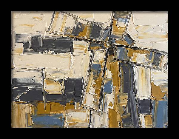 Windmill In Abstract Hues