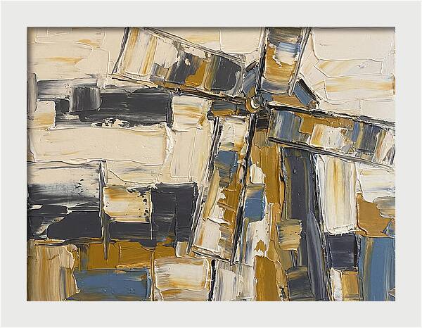 Windmill In Abstract Hues