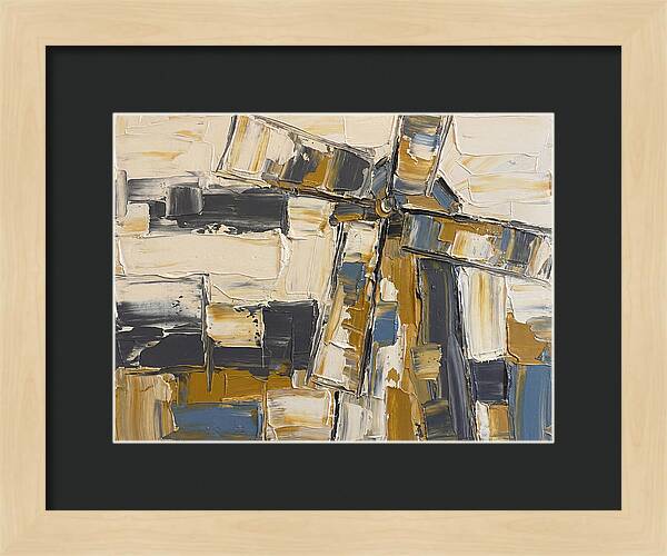 Windmill In Abstract Hues