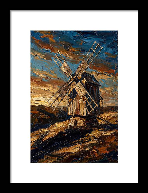 Windmill Turning Slowly