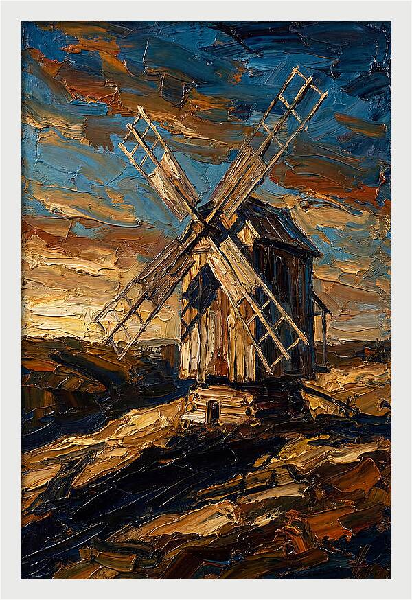 Windmill Turning Slowly