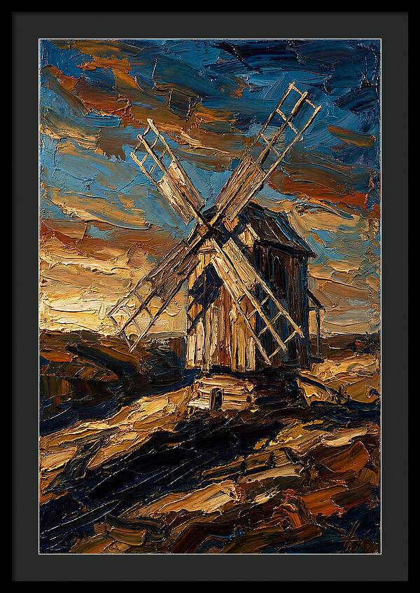 Windmill Turning Slowly