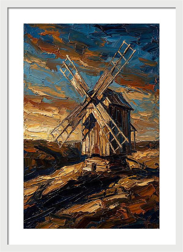 Windmill Turning Slowly