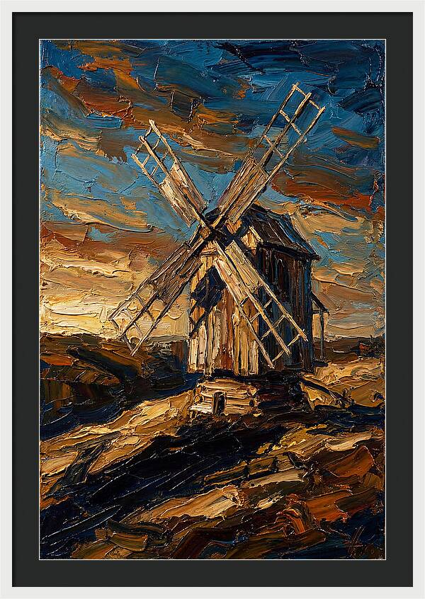 Windmill Turning Slowly