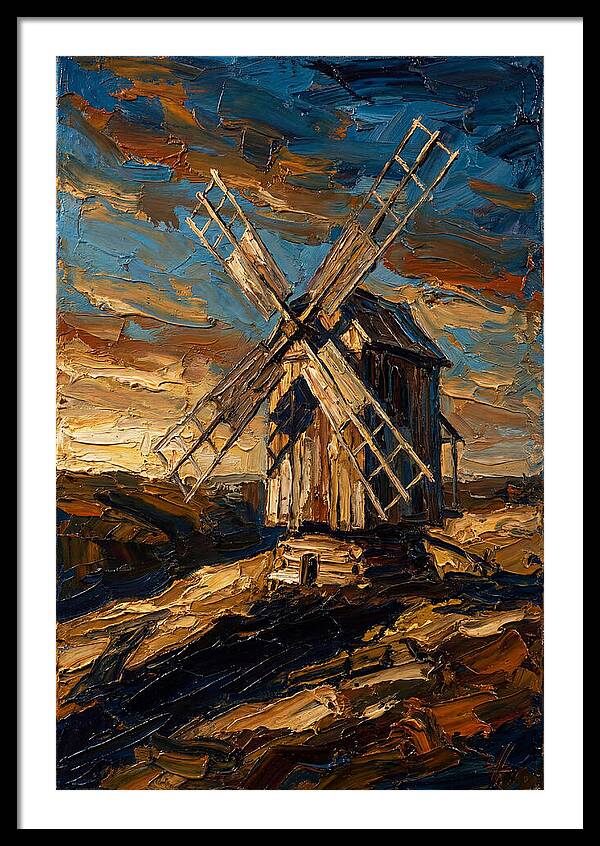 Windmill Turning Slowly