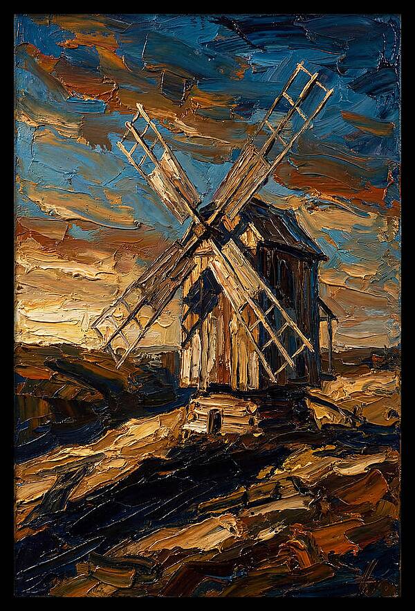Windmill Turning Slowly