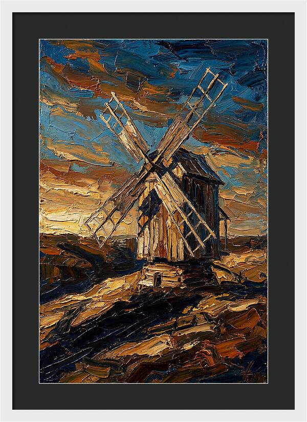 Windmill Turning Slowly