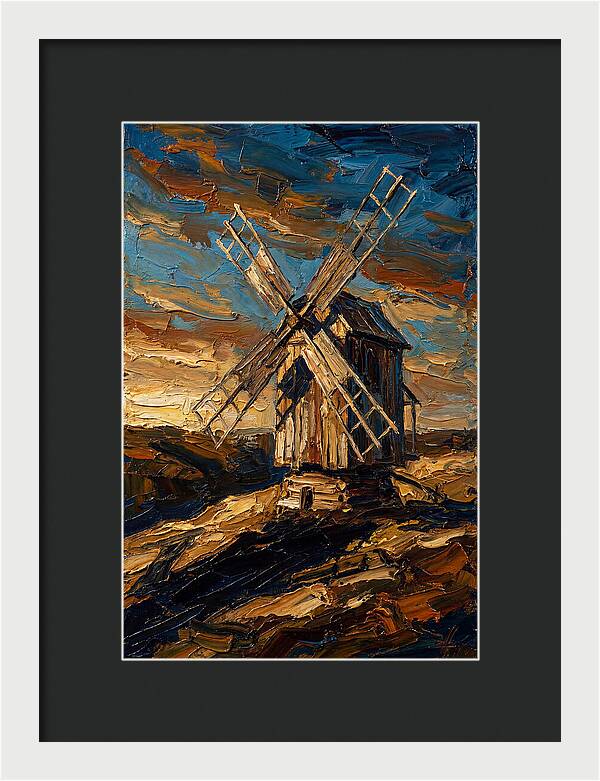Windmill Turning Slowly
