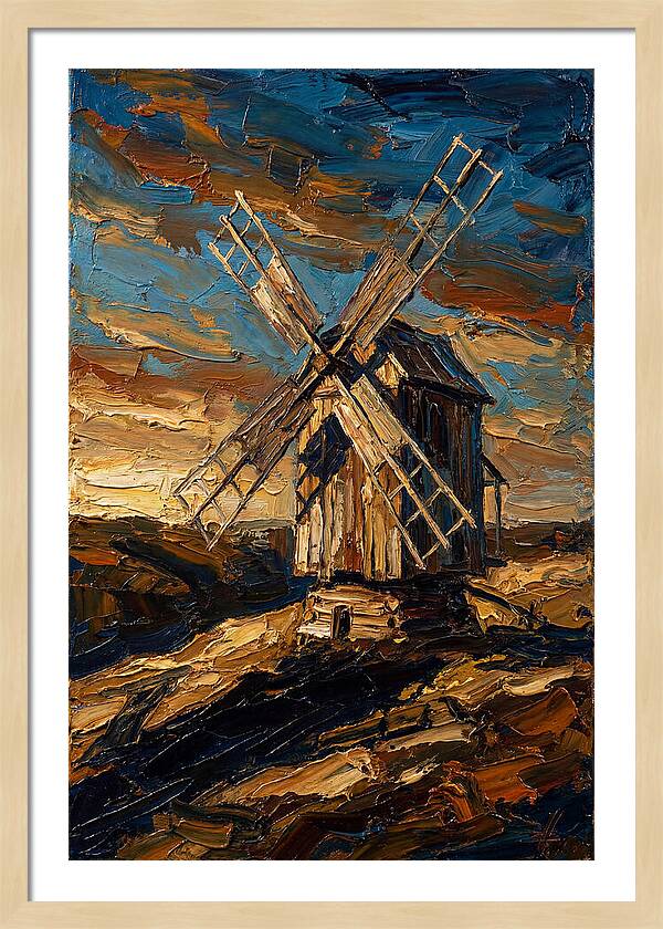 Windmill Turning Slowly
