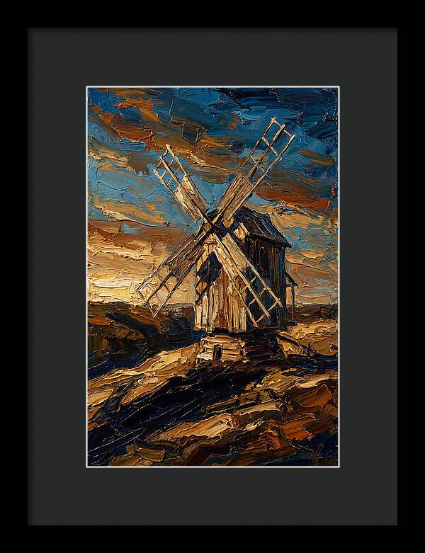 Windmill Turning Slowly