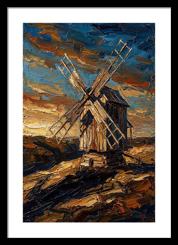 Windmill Turning Slowly