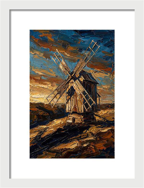Windmill Turning Slowly