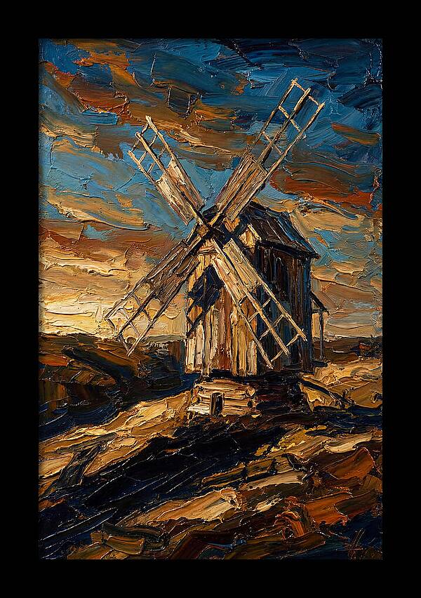 Windmill Turning Slowly