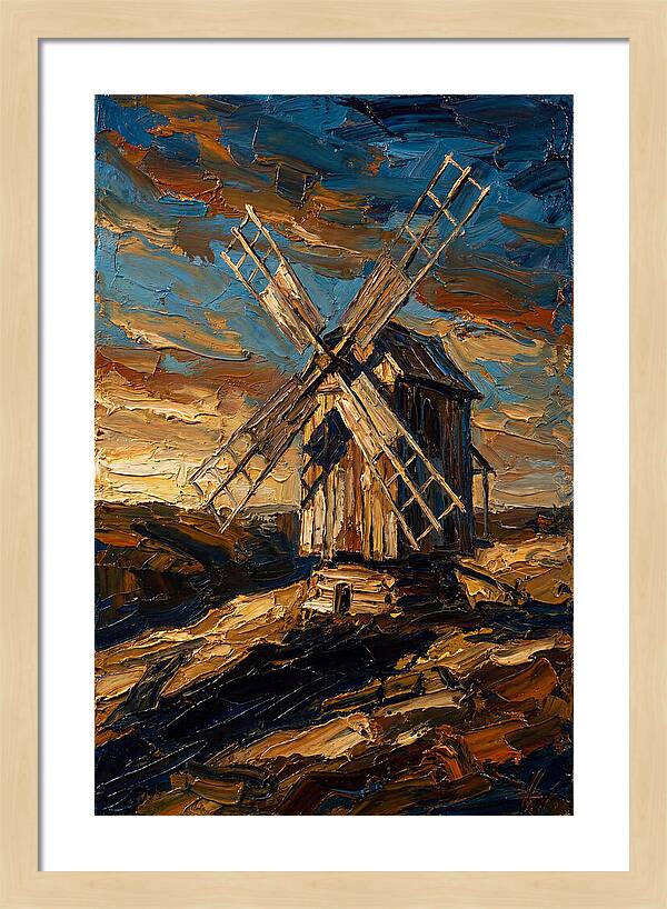 Windmill Turning Slowly