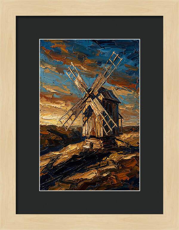 Windmill Turning Slowly