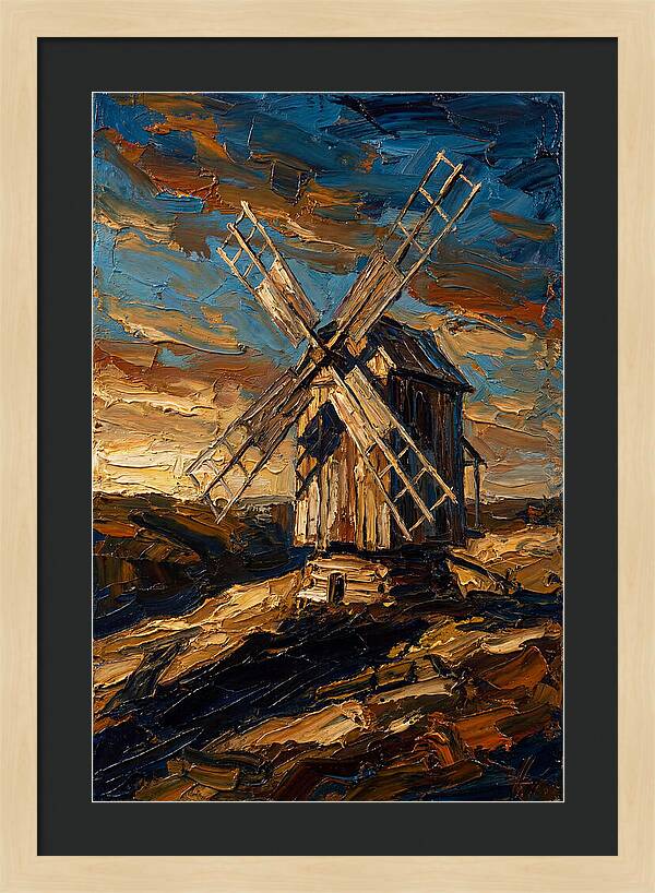 Windmill Turning Slowly