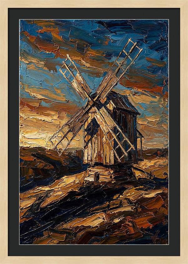 Windmill Turning Slowly