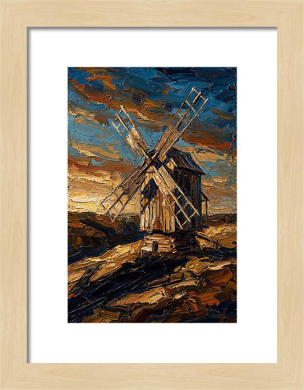 Windmill Turning Slowly