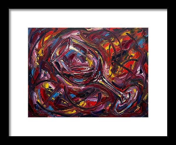 Wine Glass In Expressionist Style