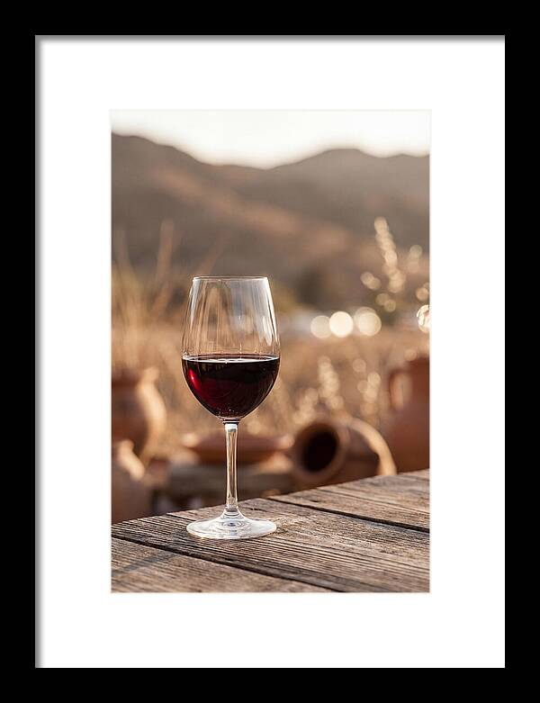 Wine Glass With Red Wine